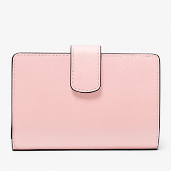 Michael Kors Medium Saffiano Leather Wallet
Powder Blush
NWT 
L - Picture 3 of 16
